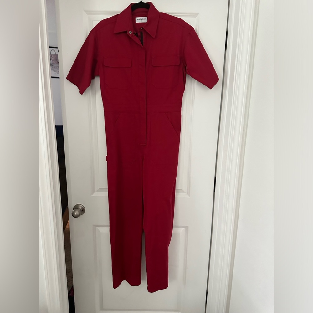 Rivet.Utility DYNAMO  Short Sleeve Jumpsuit - Small